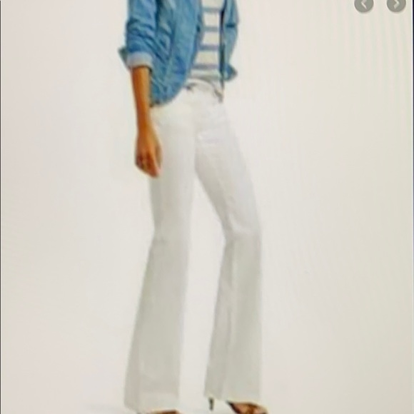 cabi white jeans